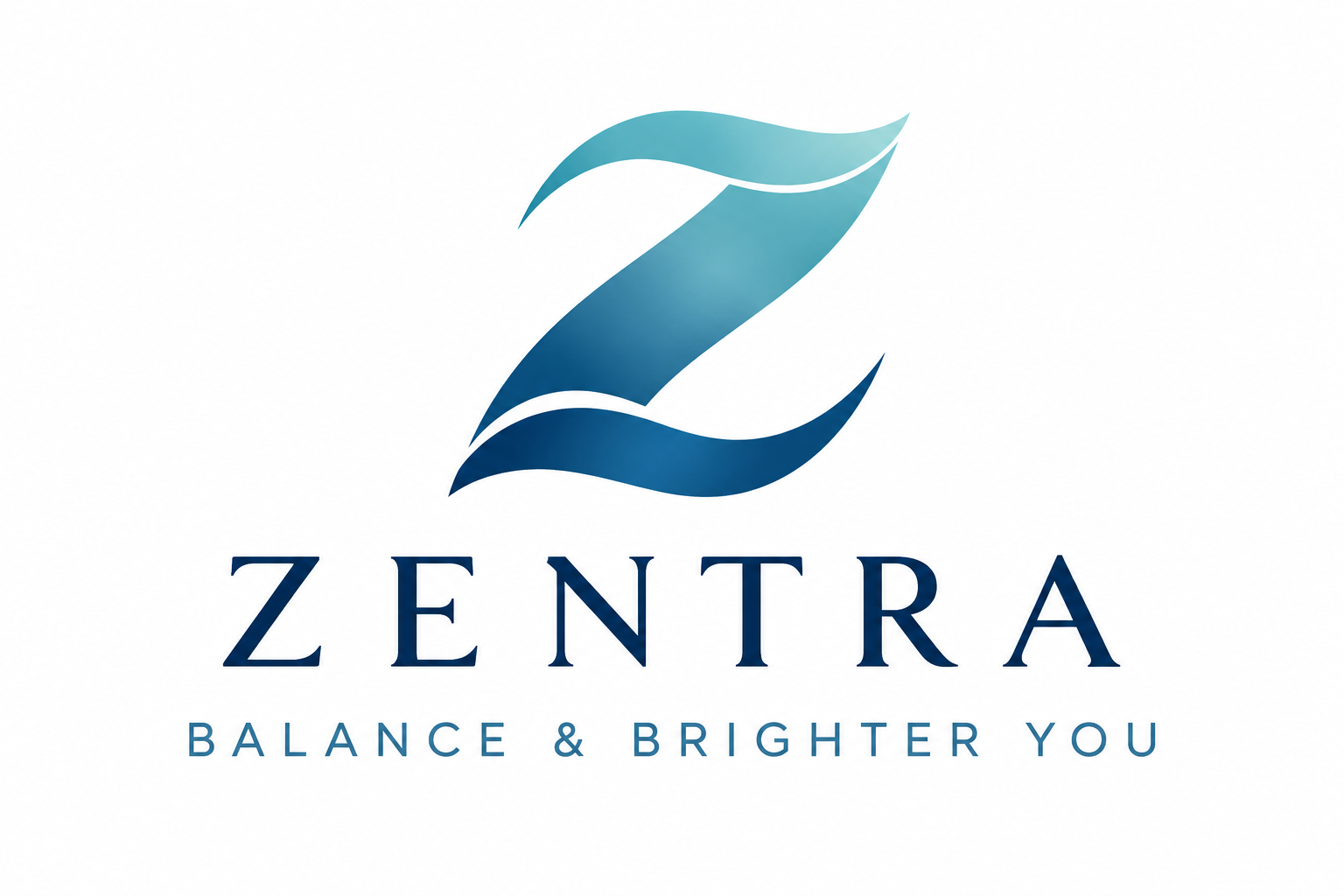 Zentra premium logo example